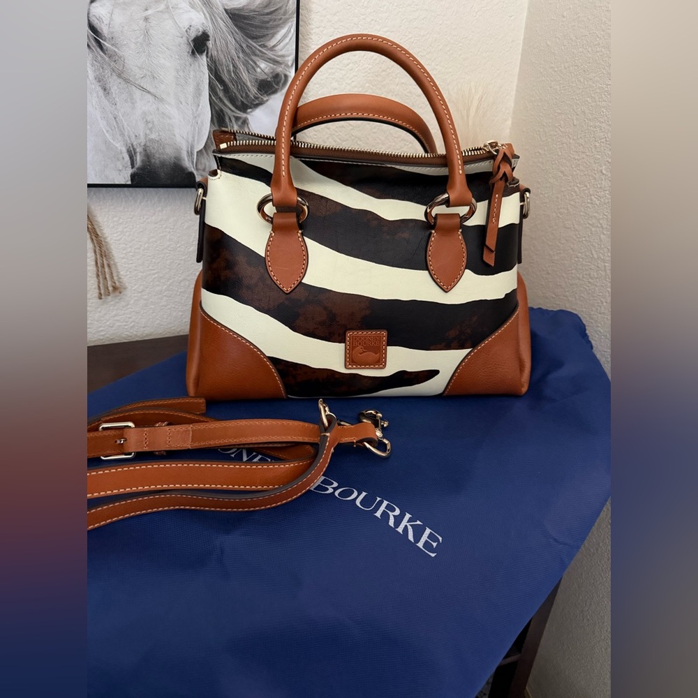 Dooney & Bourke Zebra Satchel